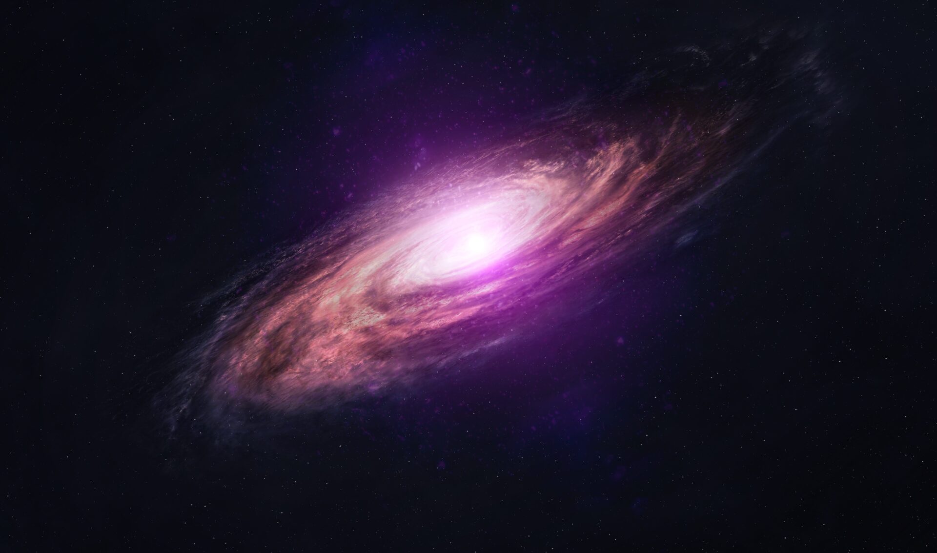Ein Megamaser entsteht, wenn zwei Galaxien zusammenstoßen.